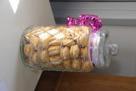 Worth every cent: Tinki Bellman’s last jar of Yo-Yo biscuits sold for $500. 