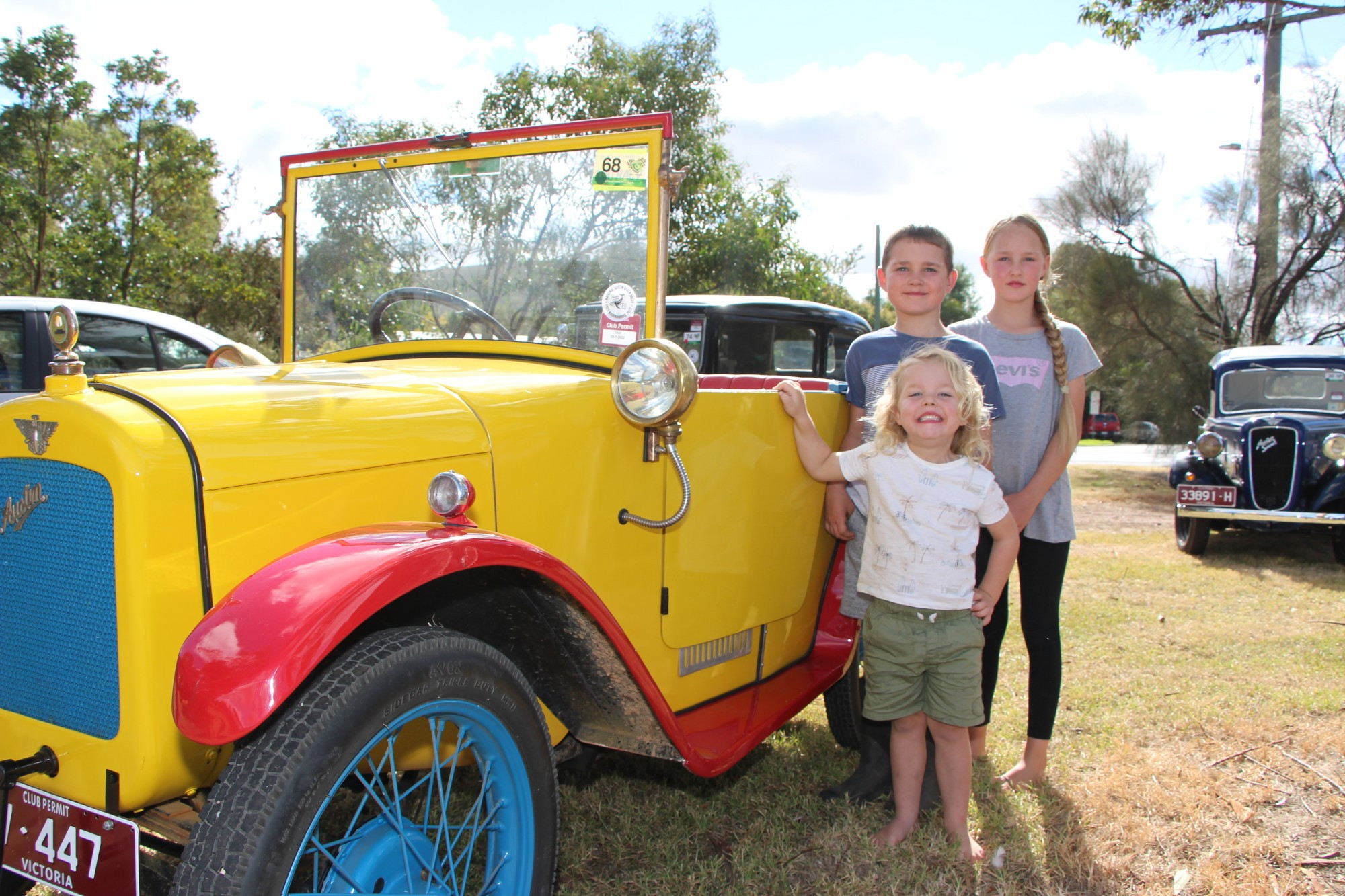 Engines roaring: Noorat was paradise for motoring enthusiasts last week when the Austin 7 Club converged on the town.
