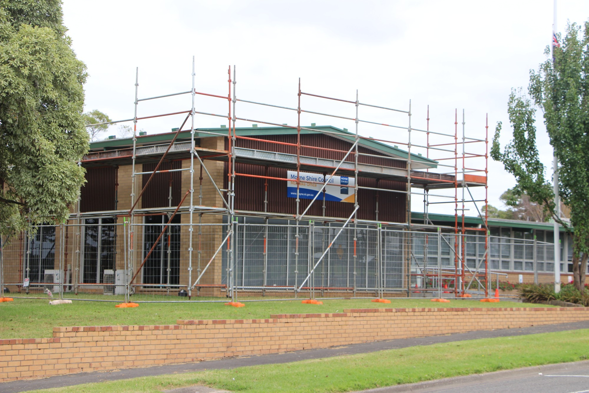 Renovations begin: The Moyne Shire Council office in Mortlake is undergoing renovations which may impact opening hours.