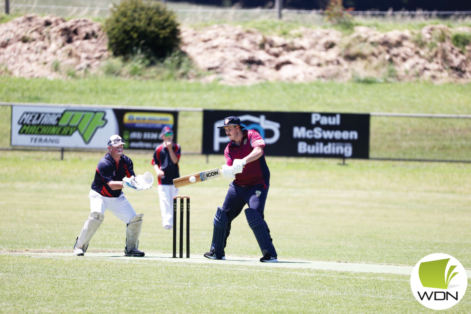 Noorat batsman Toby Roberts gets away last weekend.