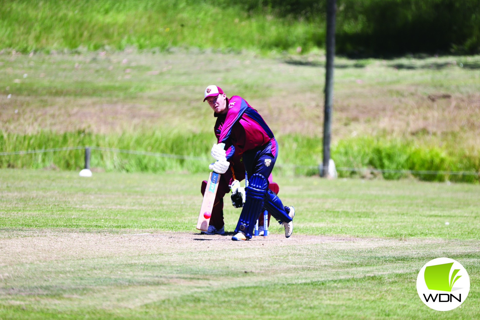 Noorat’s Jamie Harrison made an unbeaten 53 against Woorndoo.