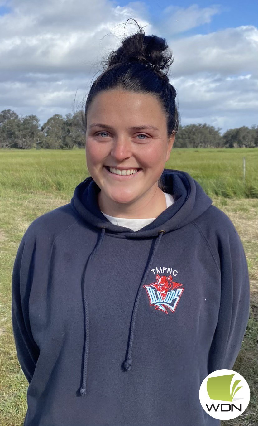 Open coachfor the Bloods for season 2023, Sharni Moloney.