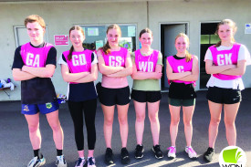 Secondary runners-up, Straps Disciples. From left: Oscar Curran, Lucy Carmody, Matilda Curran, Lila Fulkner, Taleah Murfett and Molly Kavenah. 