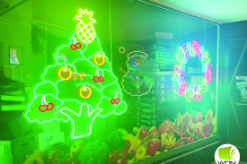 Greavesys Fruit and Veg in Terang went all out this year. 