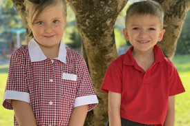 Noorat Primary School welcomed Miranda Leehane and Jack Tuckett to its community. 