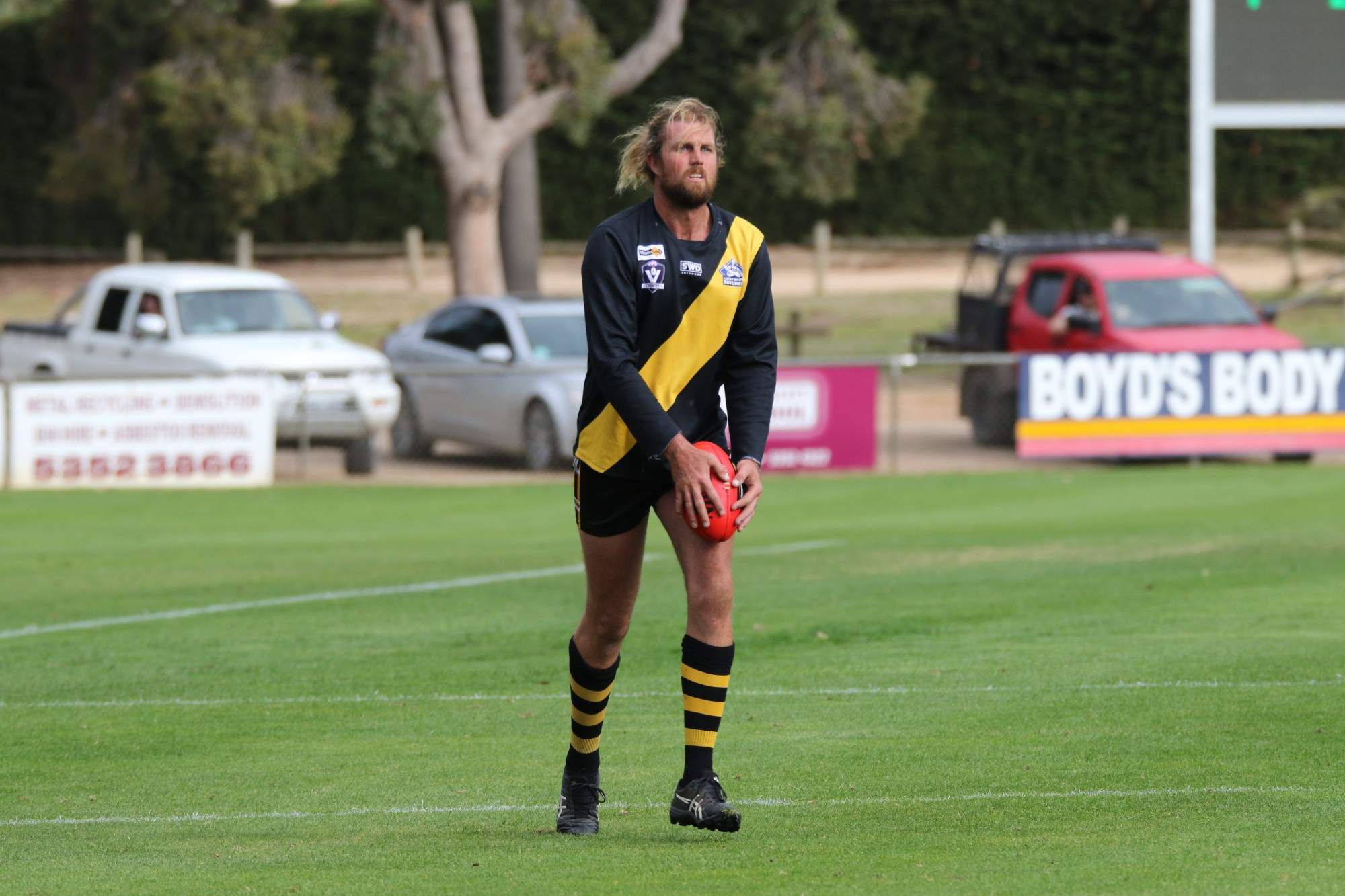 Forward: Grant Cameron’s work in front of goal saw him add seven majors to the board.