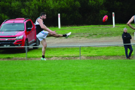 Power forward Sam Boyd kicked 12 goals for his side in its victory against Timboon Demons. 