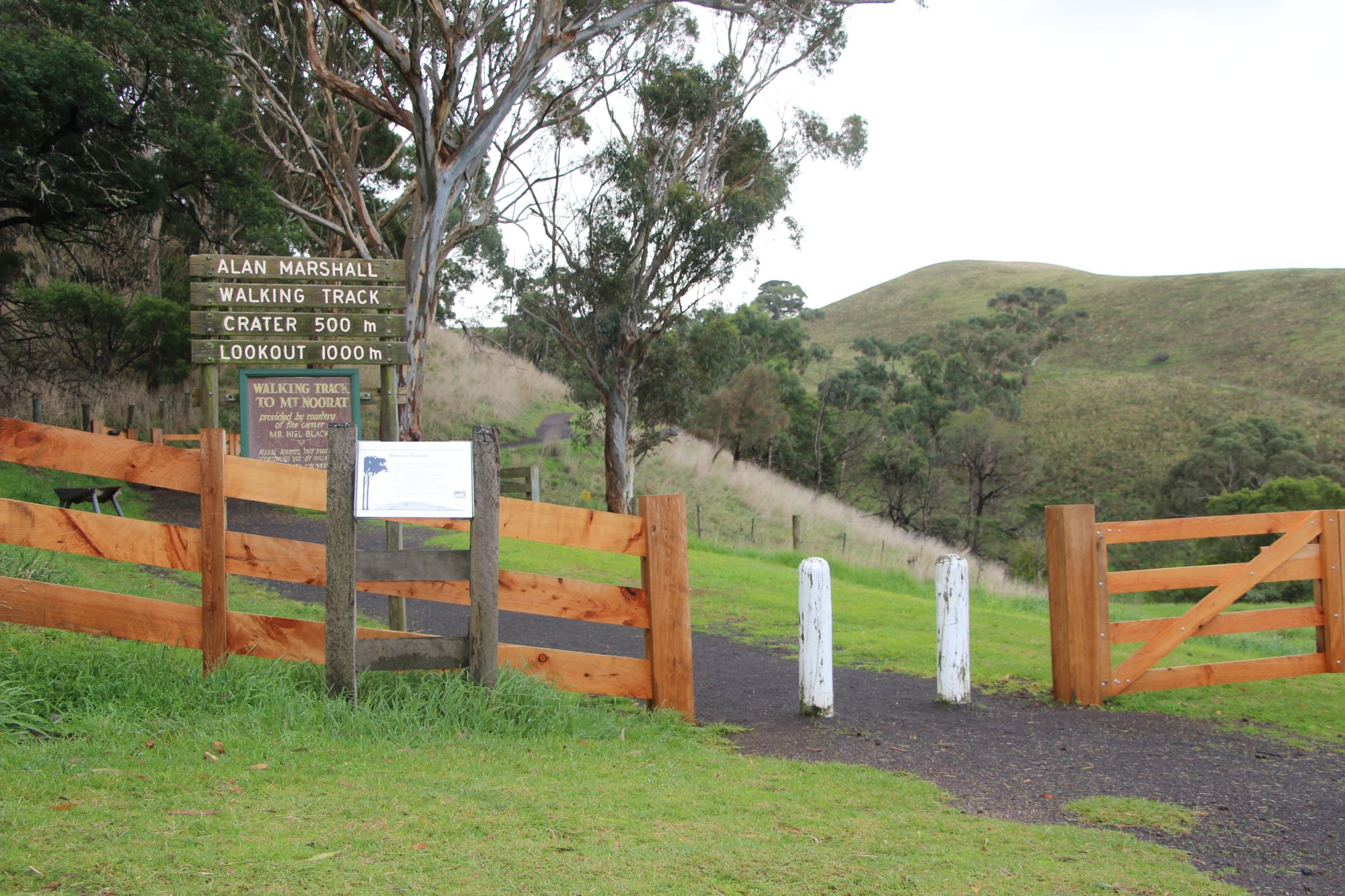 Iconic: Corangamite Shire councillors received the Mt Noorat Management Committee 2021-2022 annual report recently, which highlighted a decline in visitors but noted upcoming works including the installation of a viewing platform.