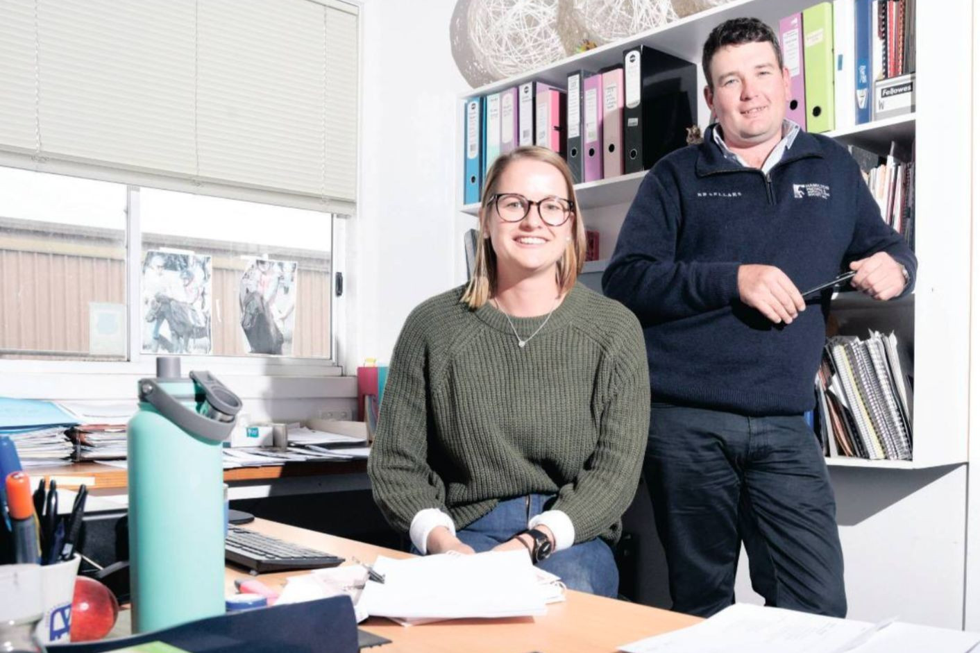 Popular event returns: Sheepvention will return after a two year hiatus, with the support of fresh faces including business and events manager Emmelie Nijskens, a Terang native, and committee chairman Will Kinghorn.