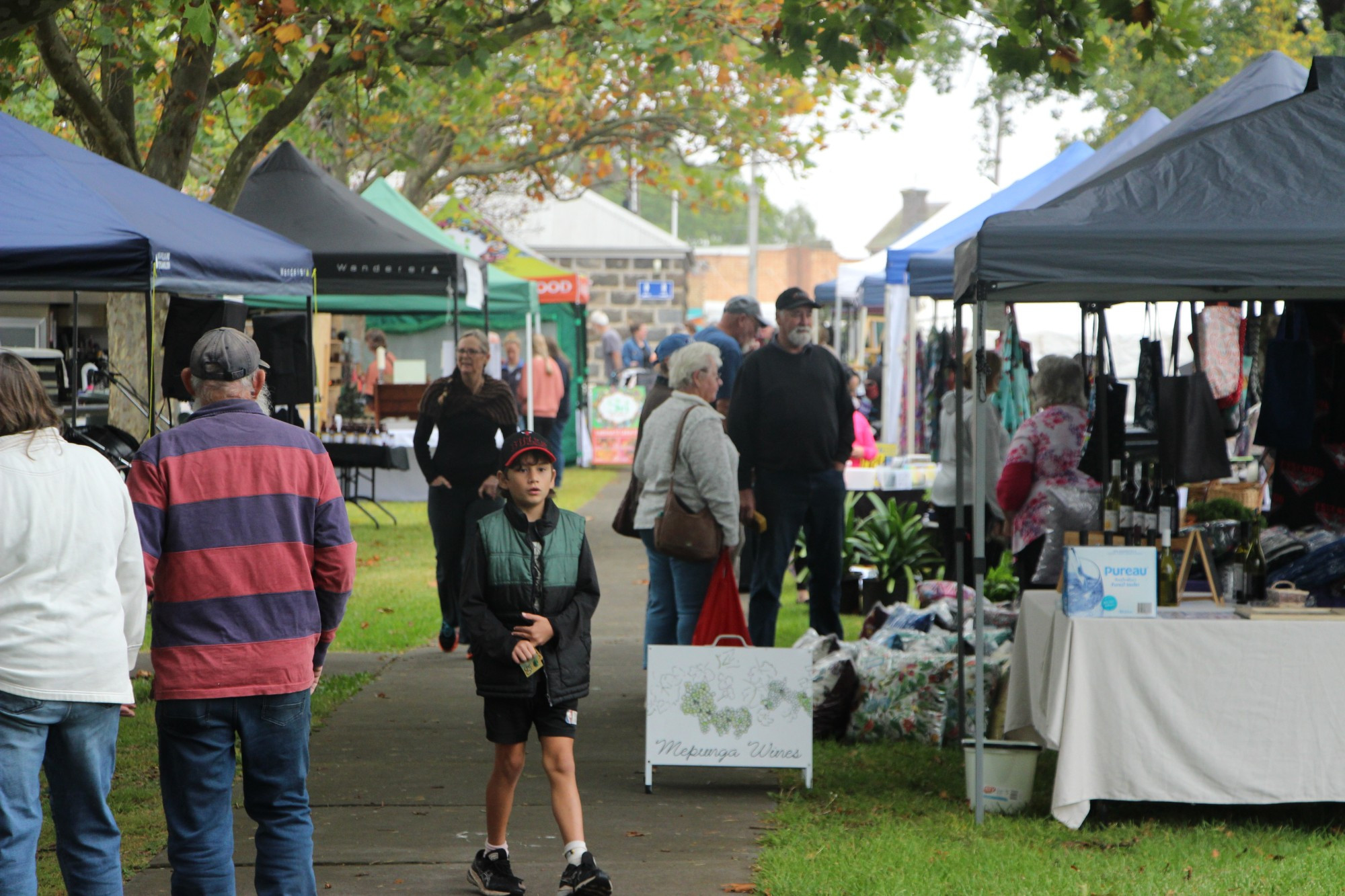 On the rise: The Mortlake Markets have gone from strength to strength in recent years, with the average number of stallholders increasing.