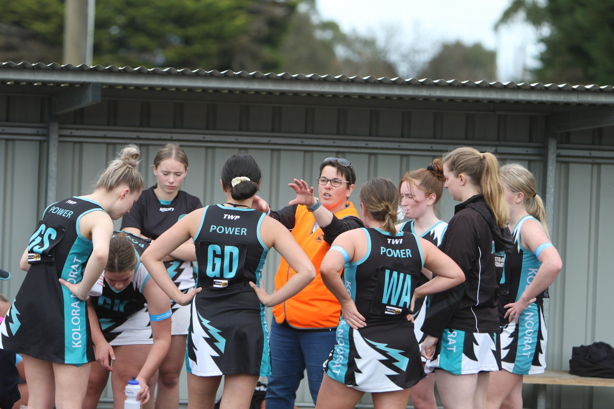 Kolora Noorat netball coach Carolyn Carlin wants to see her side control what they can to help get its first win on the board.