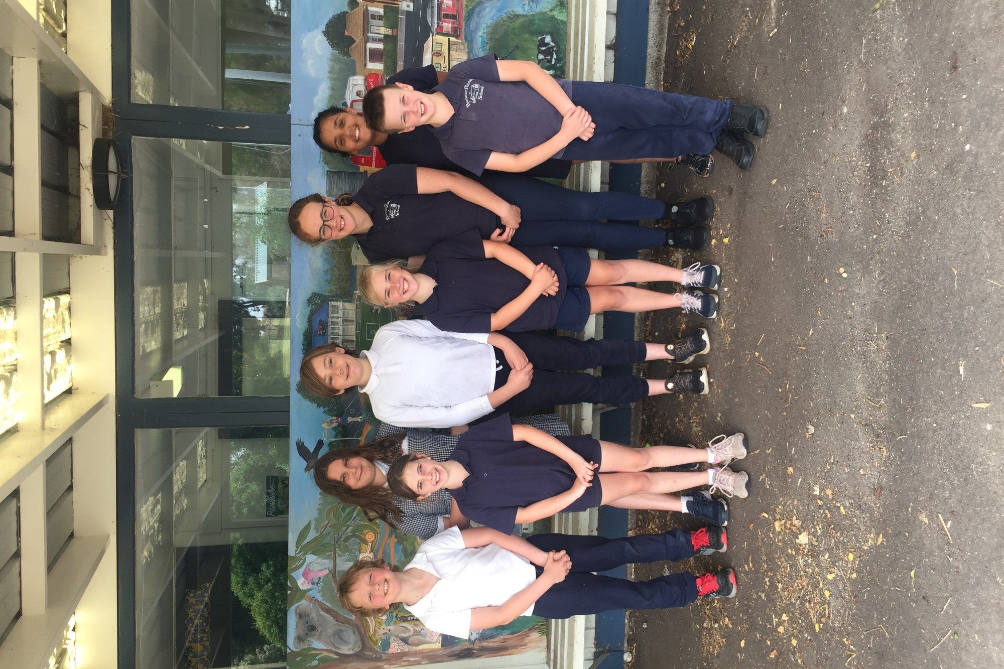 Panmure Primary School captains are ready to lead.
