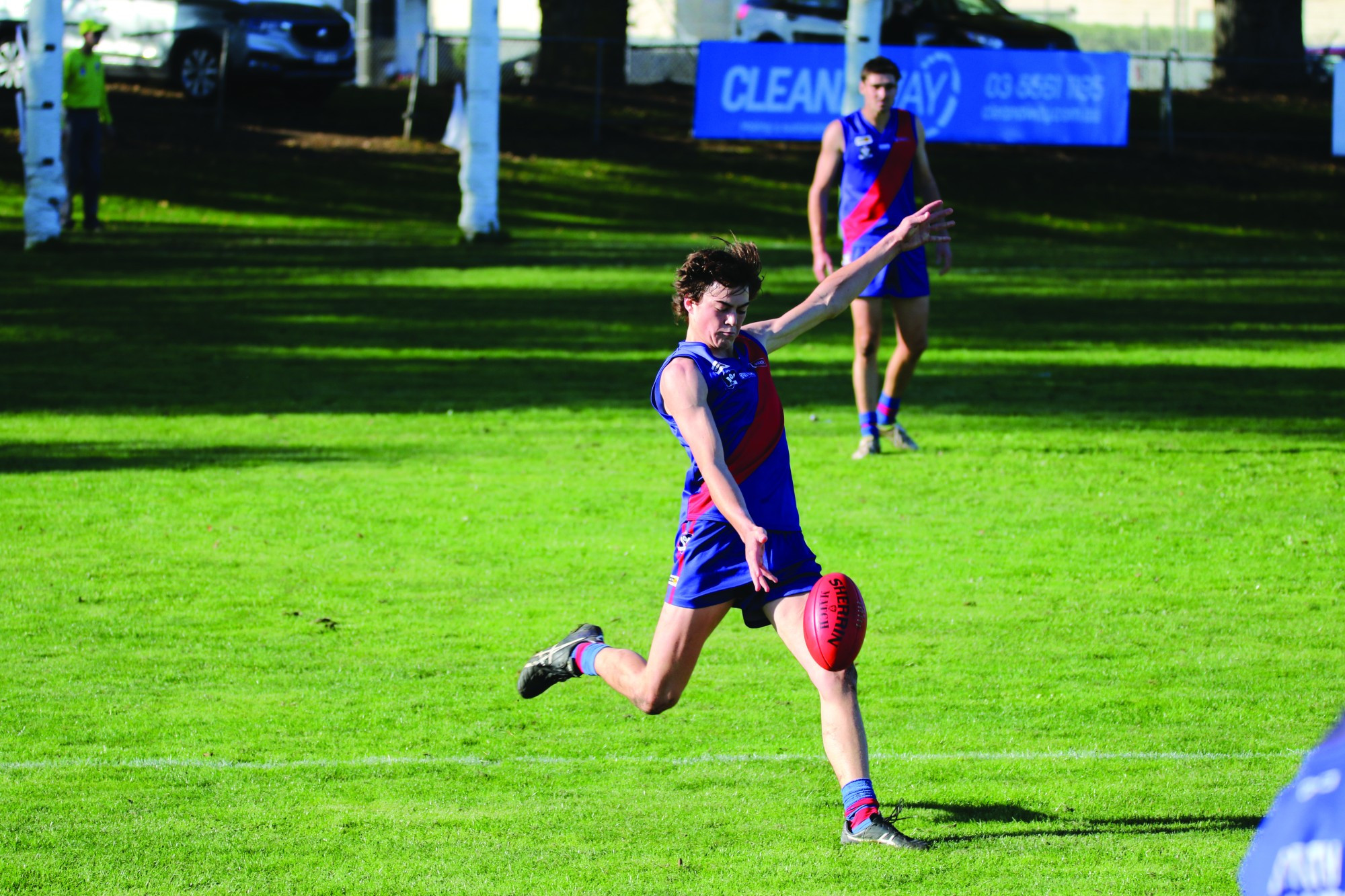 Terang Mortlake managed only two goals in the loss to the Eagles on Saturday.