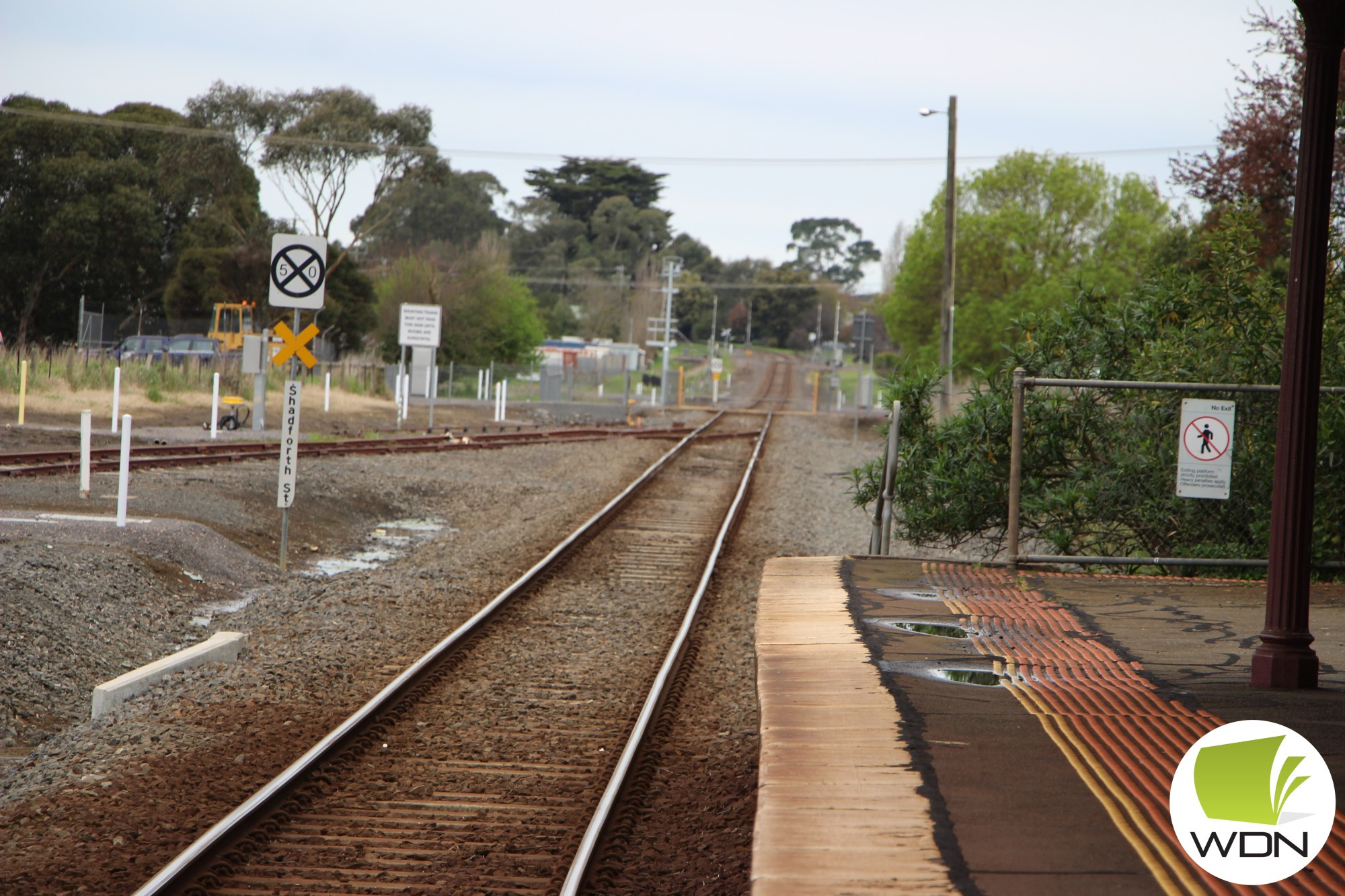 Performance results: Train performance on the Warrnambool line remained steady despite high rainfall during the month.