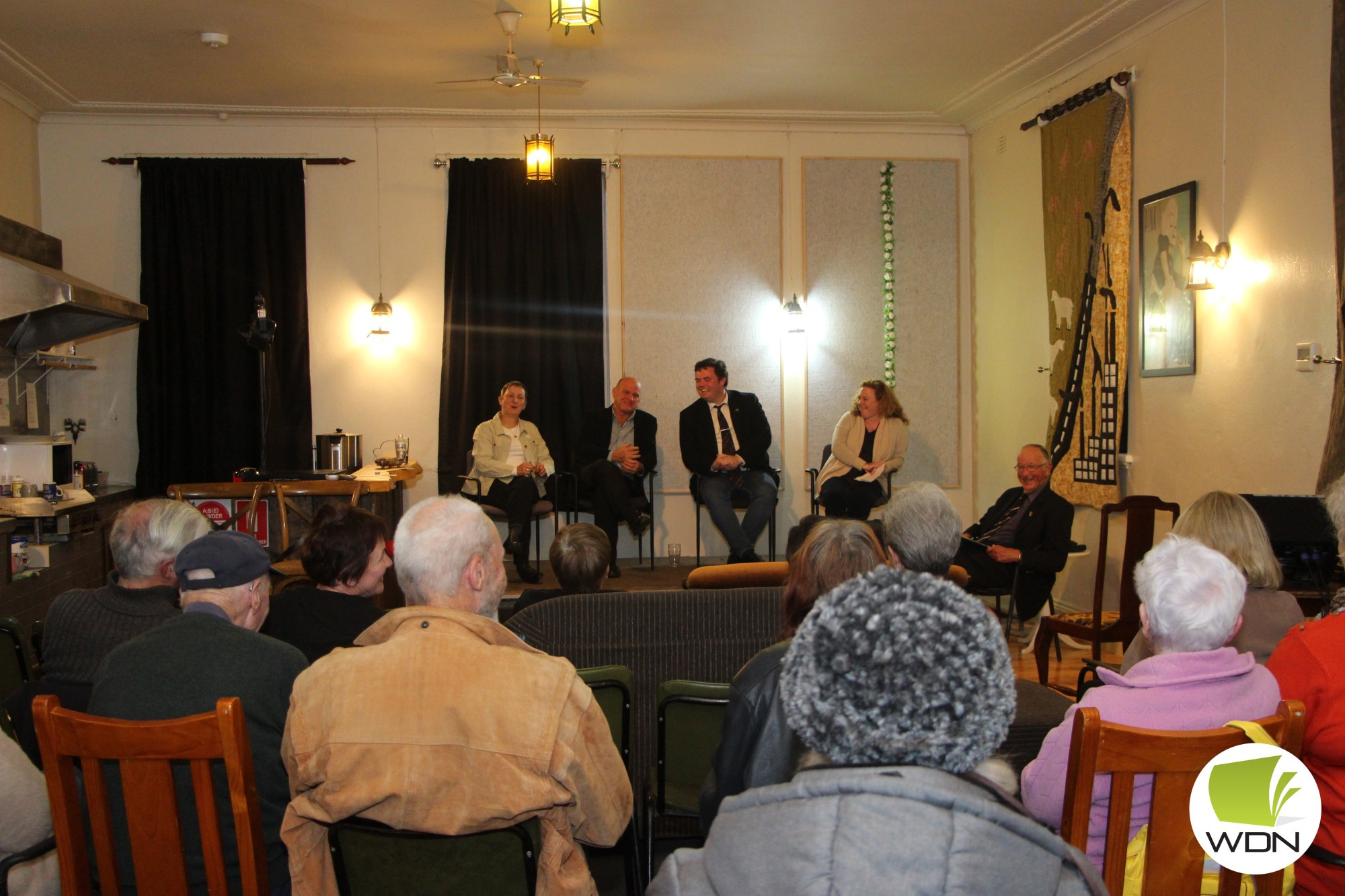 Around two dozen members of the community were in attendance at last night’s Politics in the Pub event in Terang.
