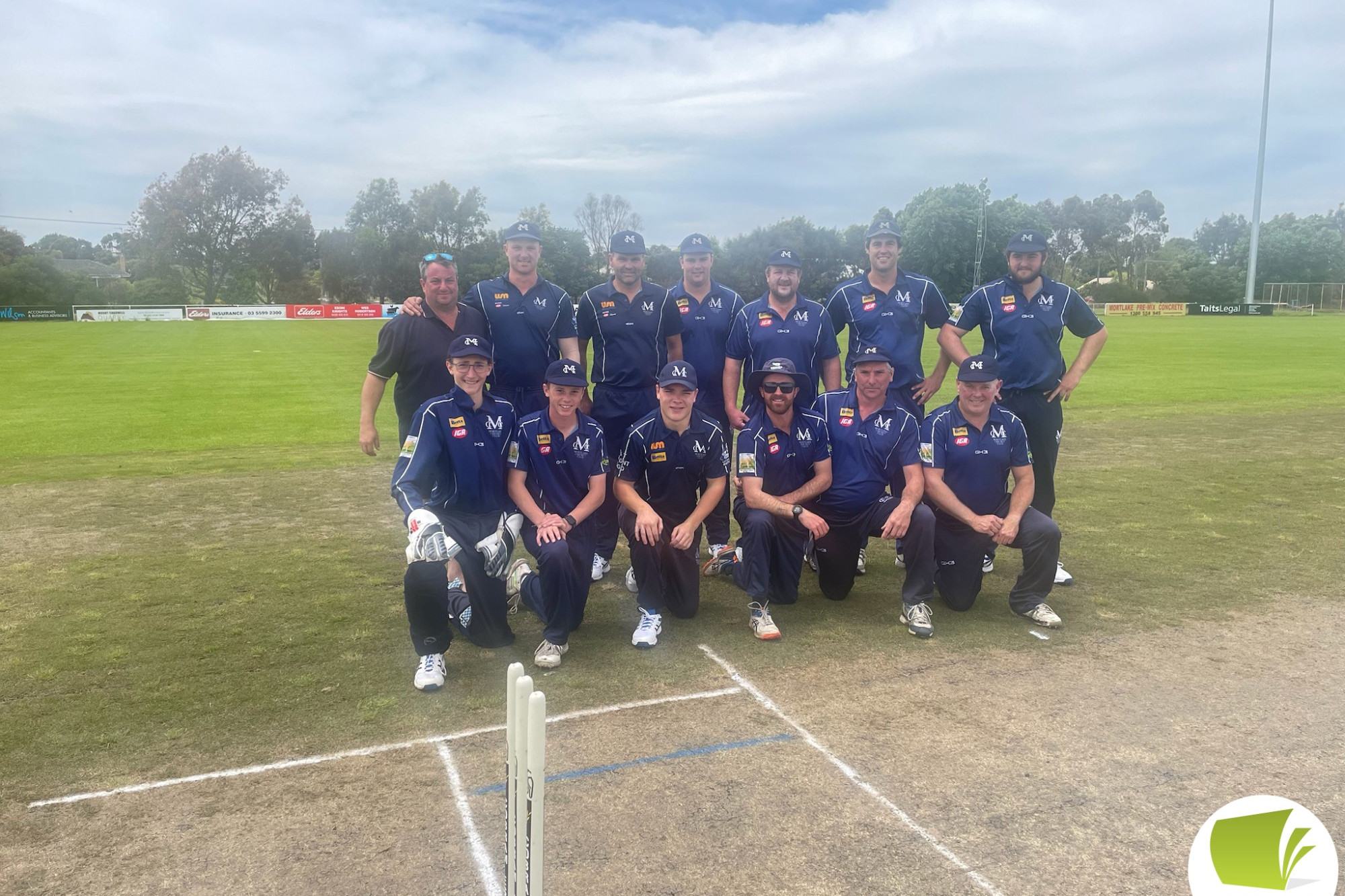 Mortlake’s division one side was keen to play its first game on the new turf wicket at Wilsons DC Farran Oval.