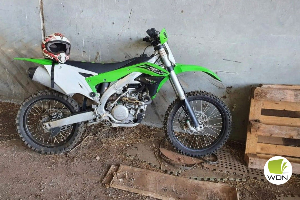 Have you seen anything?: Two green Kawasaki 450 motorbikes were stolen in Terang over the weekend.