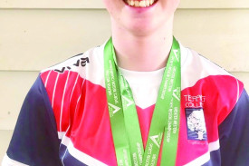 Bronze medalist Emma Hill. 