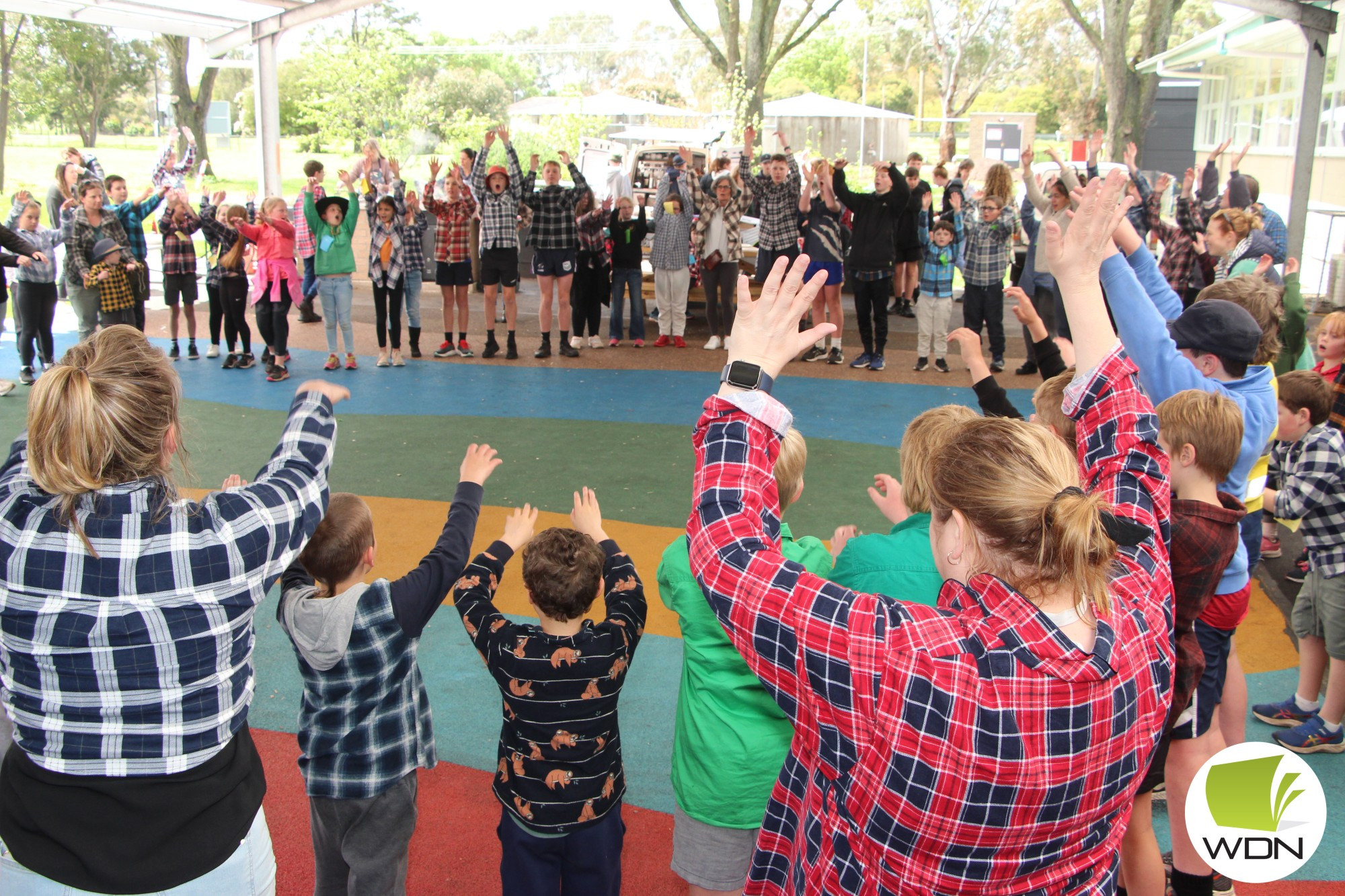 Festival flourishes: Mortlake College held its inaugural Flourish Festival last Friday, a flannelette-themed day of health and wellbeing to celebrate the community the school has cultivated.
