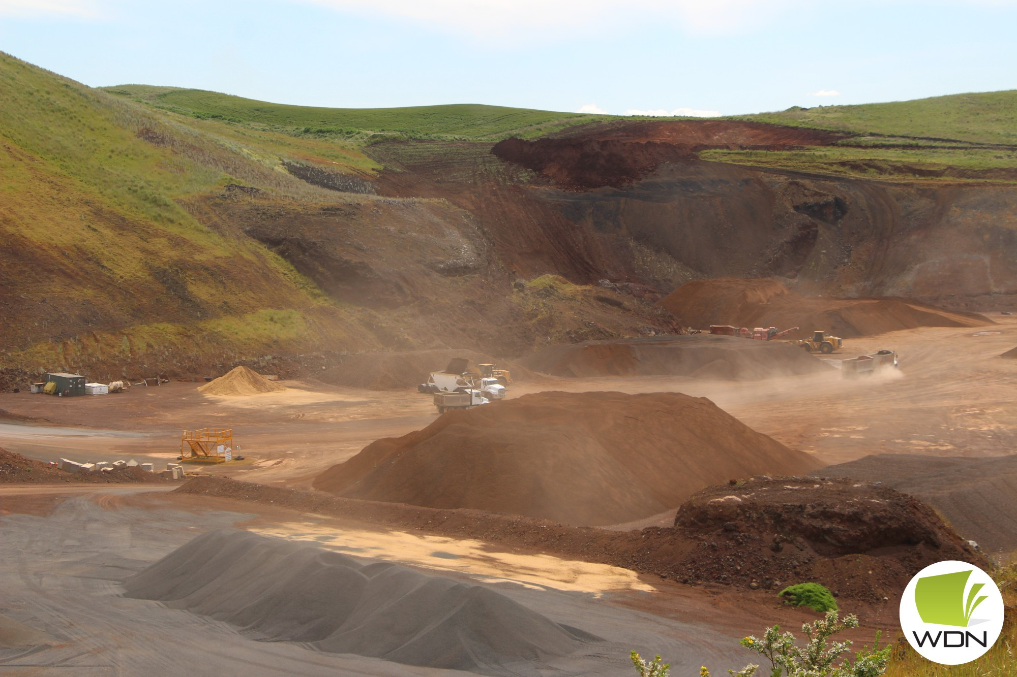 Mt Shadwell Quarry.