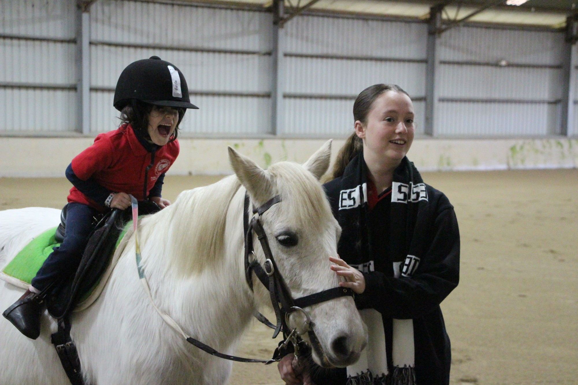 Smiles all around: Riding Develops Abilities (RDA) made a successful return this year following disruption during COVID restrictions. Local youngsters enjoyed a football themed event for the final ride of 2022 last week.