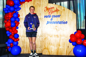 Under 14 Football B & F Runner Up Josh Slater