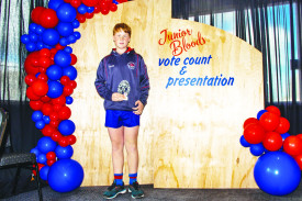 Under 14 Football Coaches Award Cameron Goddard