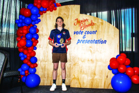 Under 14 Football Best & Fairest Winner Max Heffernan