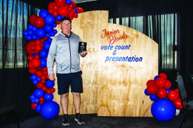 JUNIOR CLUB Person of the Year Tim Carroll