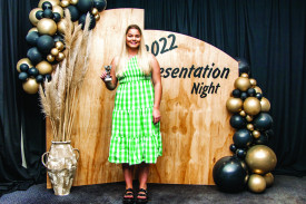 Division 1 Netball Bloods Award Maddi Chesshire