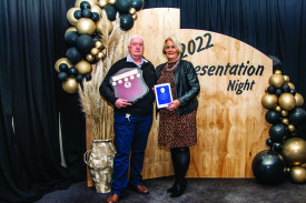 Maureen Giblin Blood of the Year Presented by Peter Nolan Jane Irving