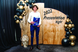 Seniors Football Best & Fairest Runner Up Xavier Vickers