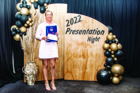 Open Netball Best & Fairest Winner Aimee Moloney