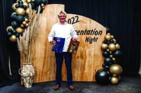 U18.5 Football Best & Fairest Winner Will Owen