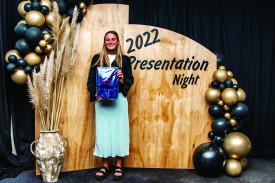 17 & Under Netball Best & Fairest Winner Ava Grundy