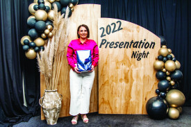 Division 2 Netball Best & Fairest Runner Up Kristy Crawley