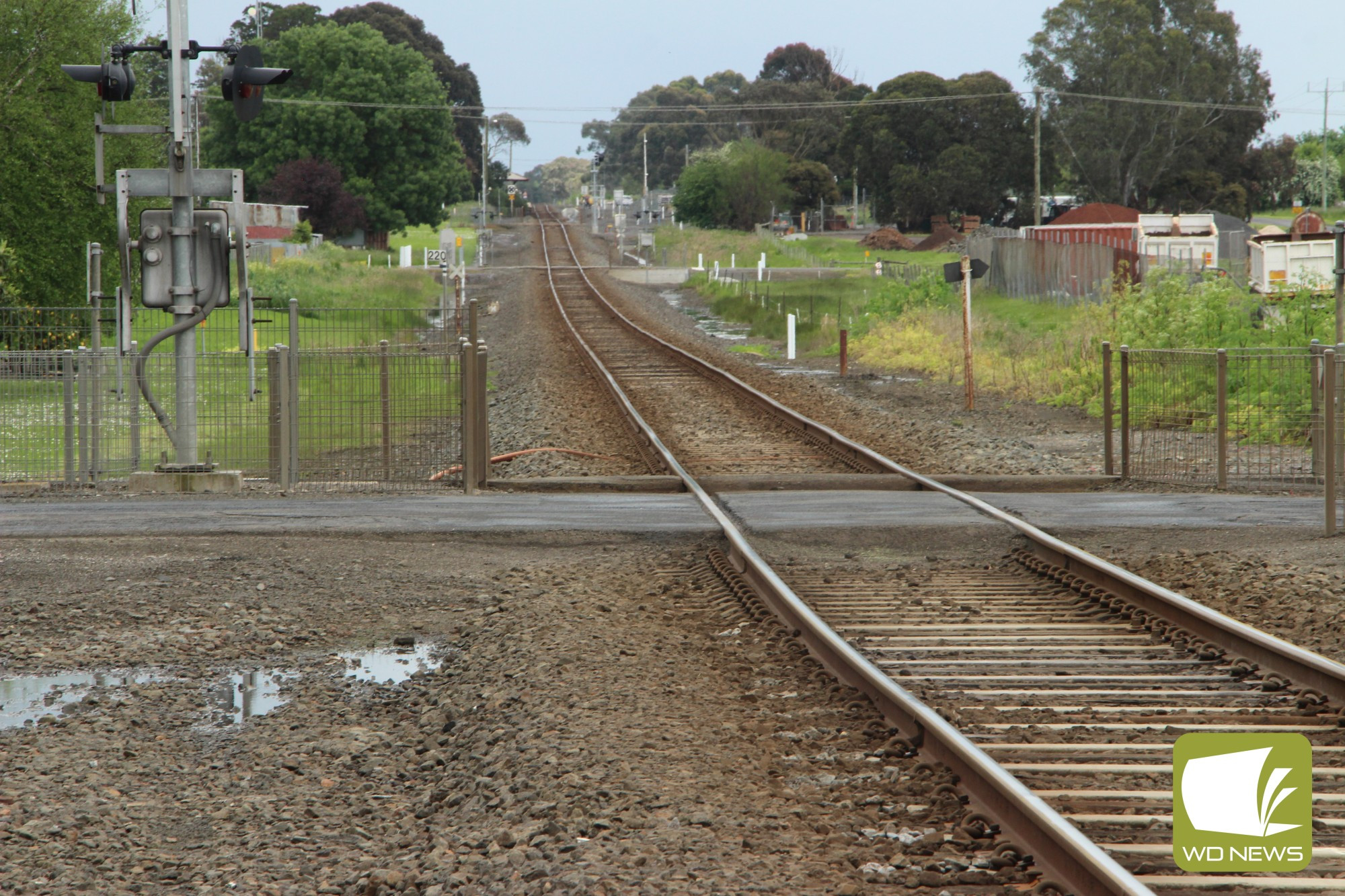 Performance dips: Works have continued to slow V/Line services on the Warrnambool line, but a spokesperson said the end of ongoing delays was on the horizon.