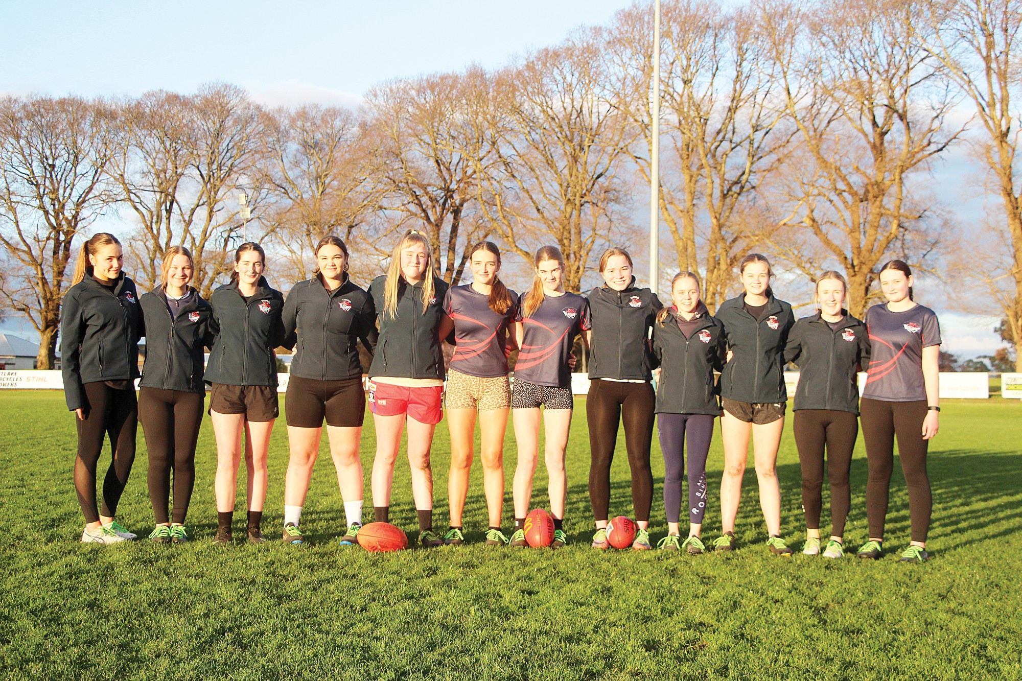 Go Bloods: Terang Mortlake Bloods U18 Girls have made history, earning the club’s first Western Victoria Female Football league Grand Final appearance this weekend.