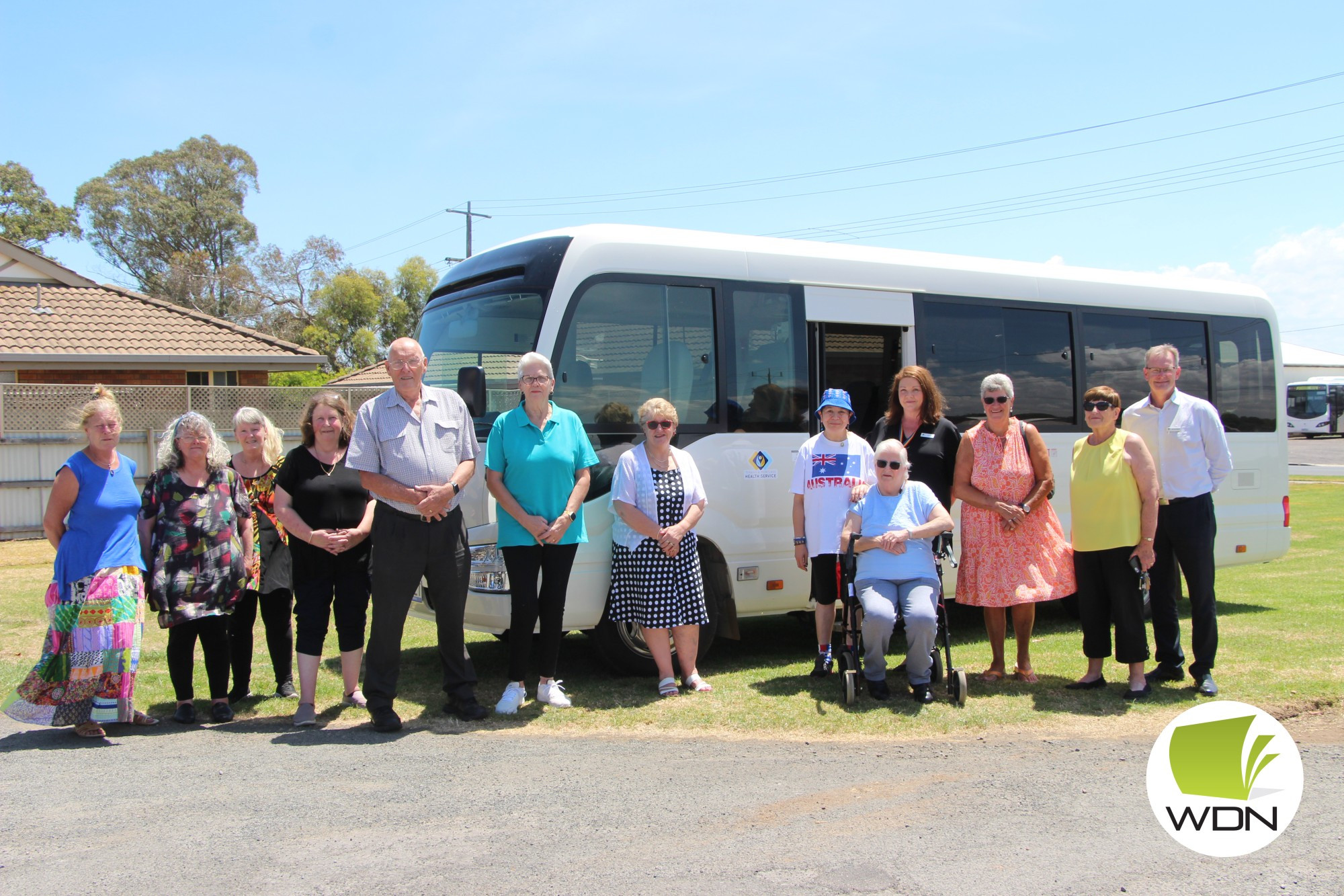 Generosity: Donations from the Terang Senior Citizens Club, Terang Hospital Ladies Auxiliary and Terang Community Op-Shop have assisted Terang and Mortlake Health Service in acquiring a new bus.