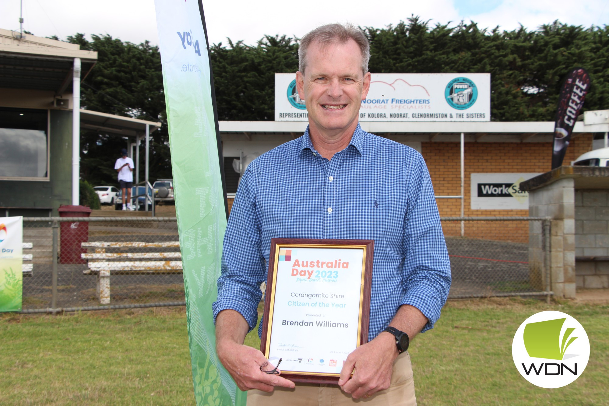 Noorat’s Brendan Williams received the Citizen of the Year award.