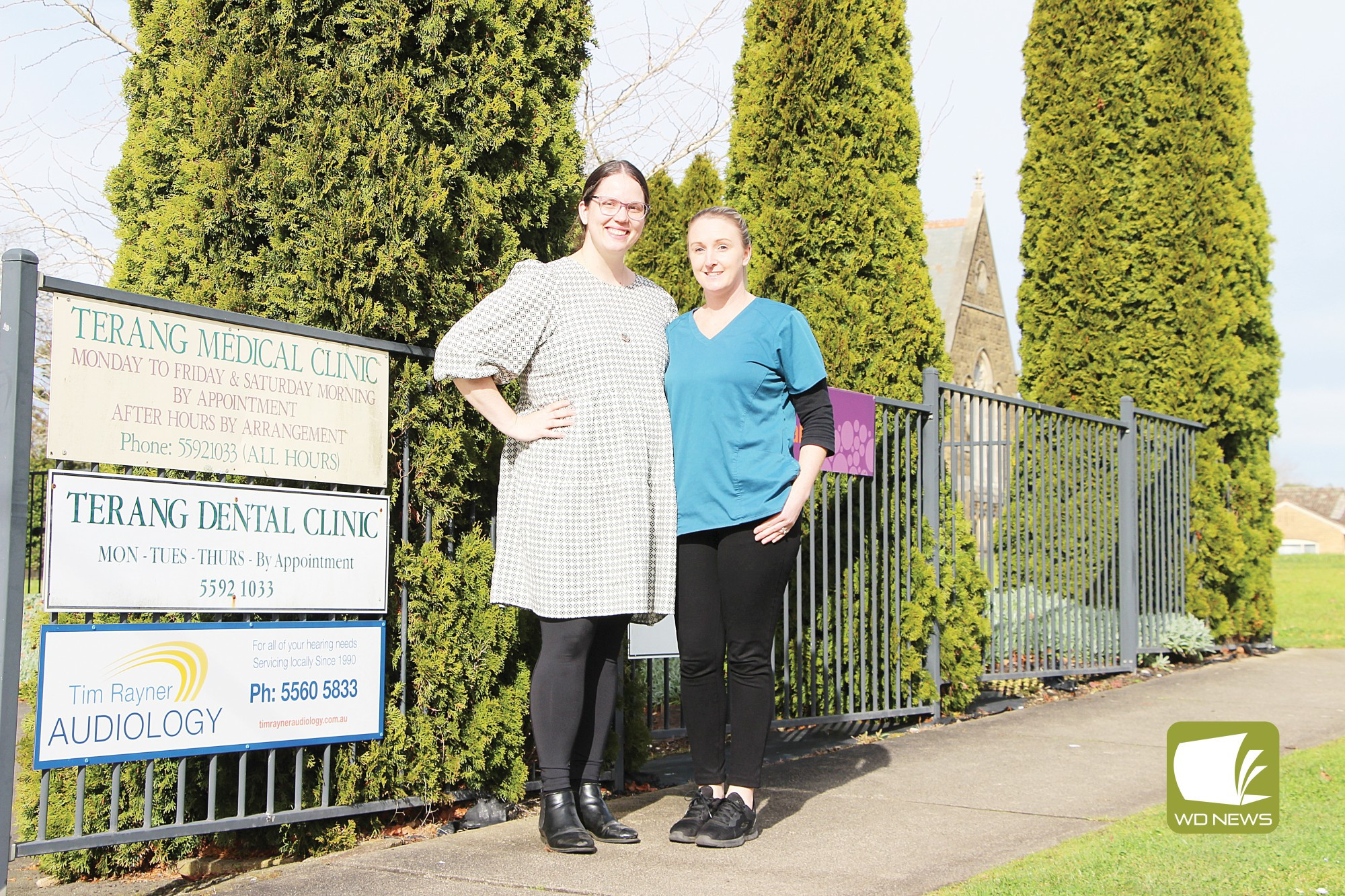Above-and-beyond: Terang Medical Clinic nurse Melissa Callesen (right) was recently named a finalist at the Victorian Rural Health Awards 2023 for her outstanding contribution to rural primary care nursing. She was nominated by colleague Dr Stefanie Hammond, who feels nurses like Melissa take pressure play a vital role in taking pressure off rural GPs.