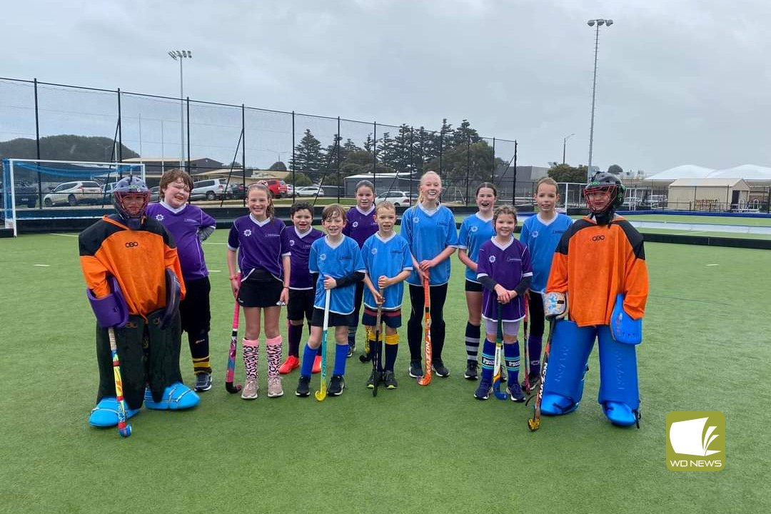 Hockey South West’s under 12s in Warrnambool.