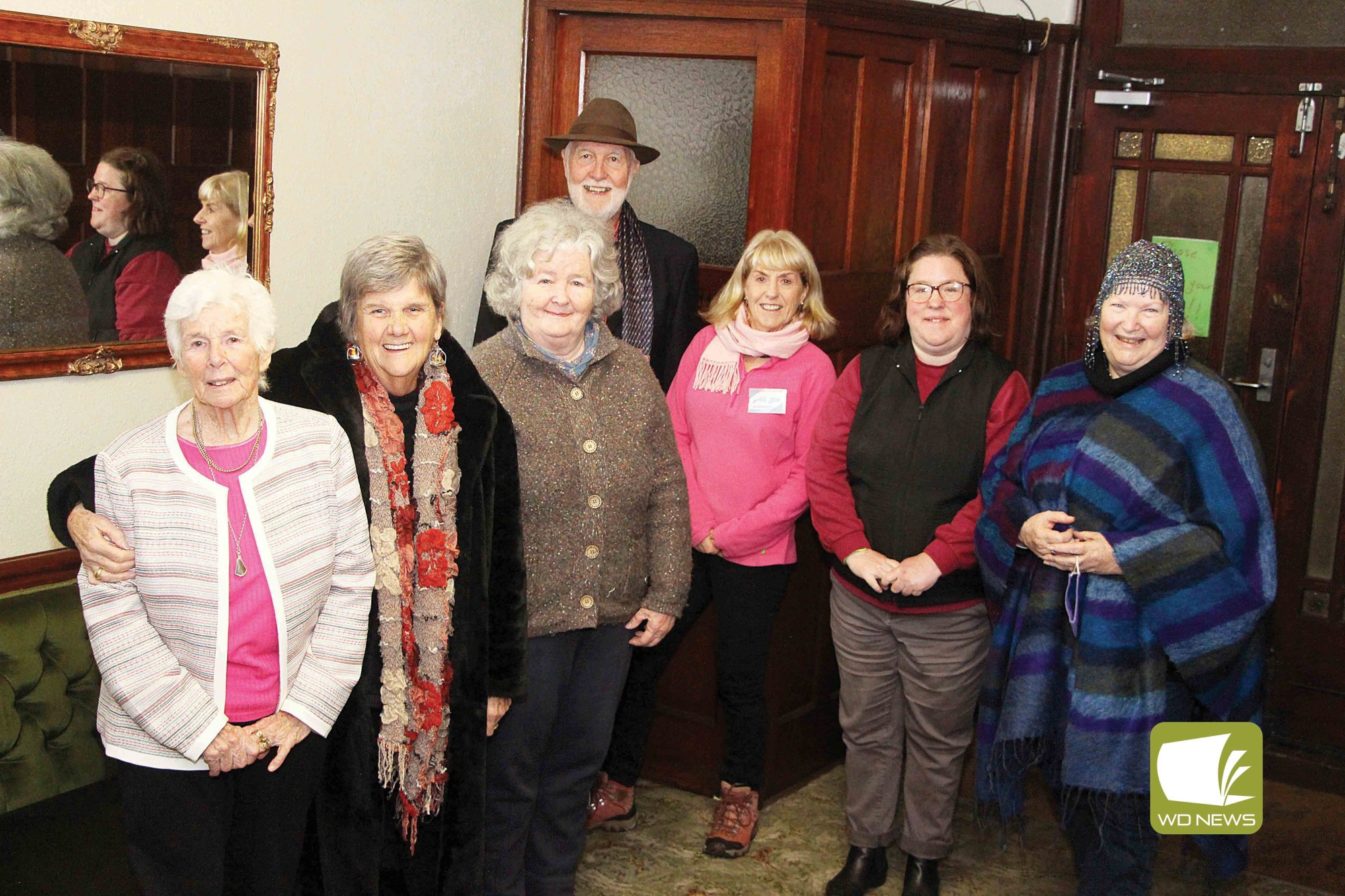 Crown of Corangamite: A film made in Terang and Noorat, featuring local cast and crew, will take centre stage as part of the upcoming Corangamite Film Festival. Pictured is cast members from the film, The Tribunal, at the movie’s premiere earlier this year.