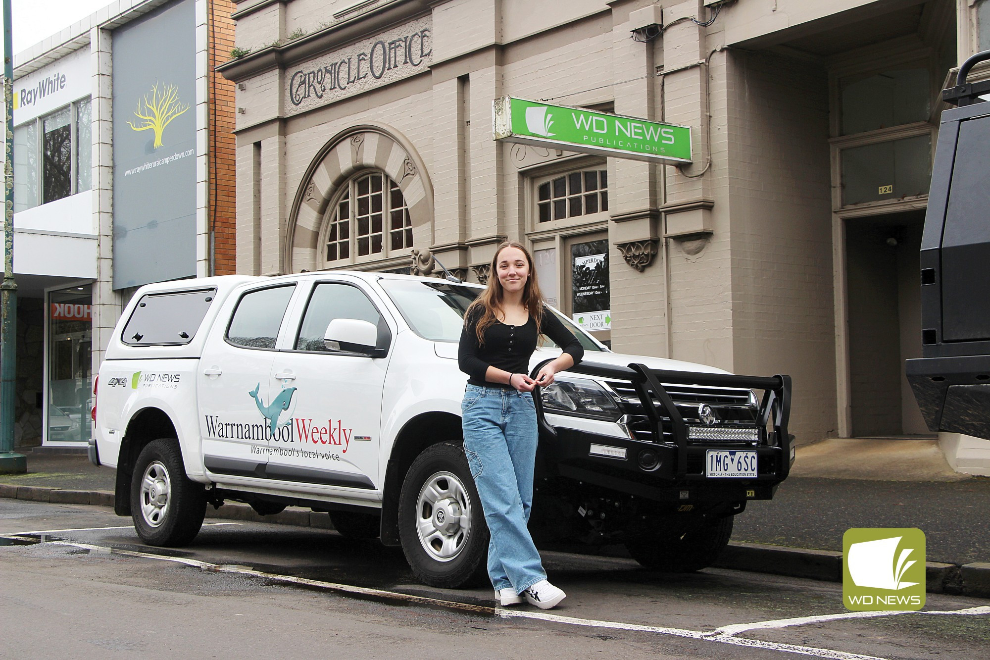 Work experience: Camperdown College Year 10 student Lily Maskell is undertaking a week of work experience with Western District Newspapers.