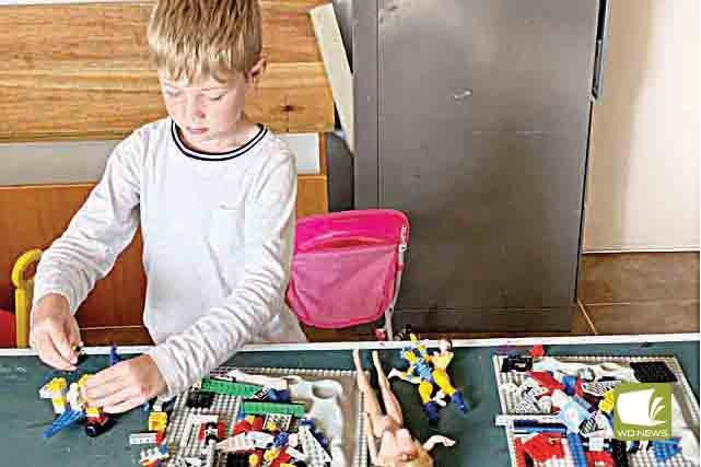 Lego building: Local children are invited to a lego session in Cobden over the school holidays.