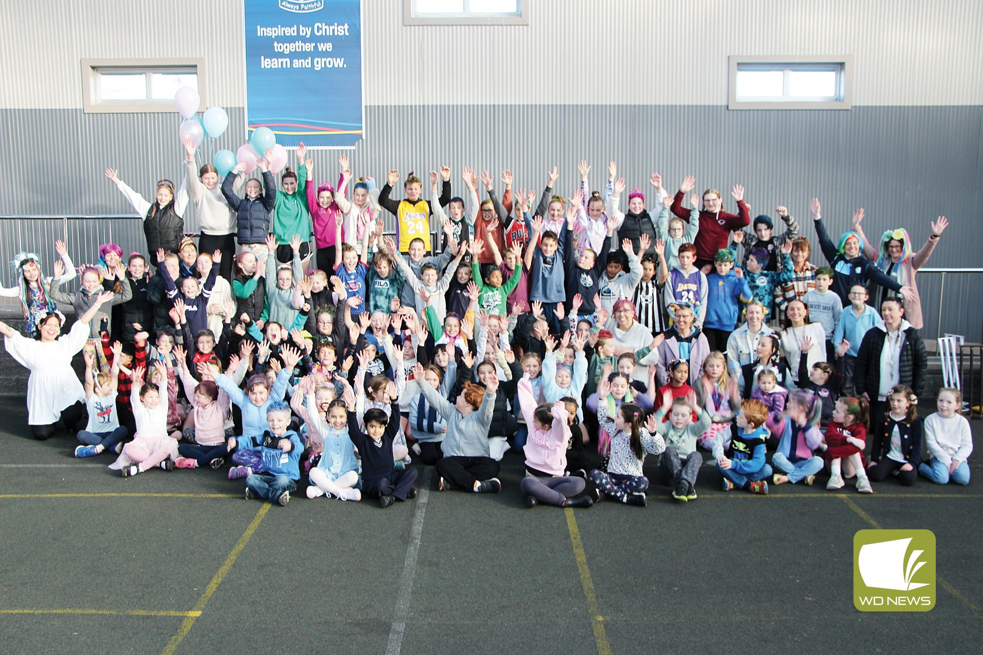 St Thomas’ Primary School students raised funds for their school with a crazy day last week.