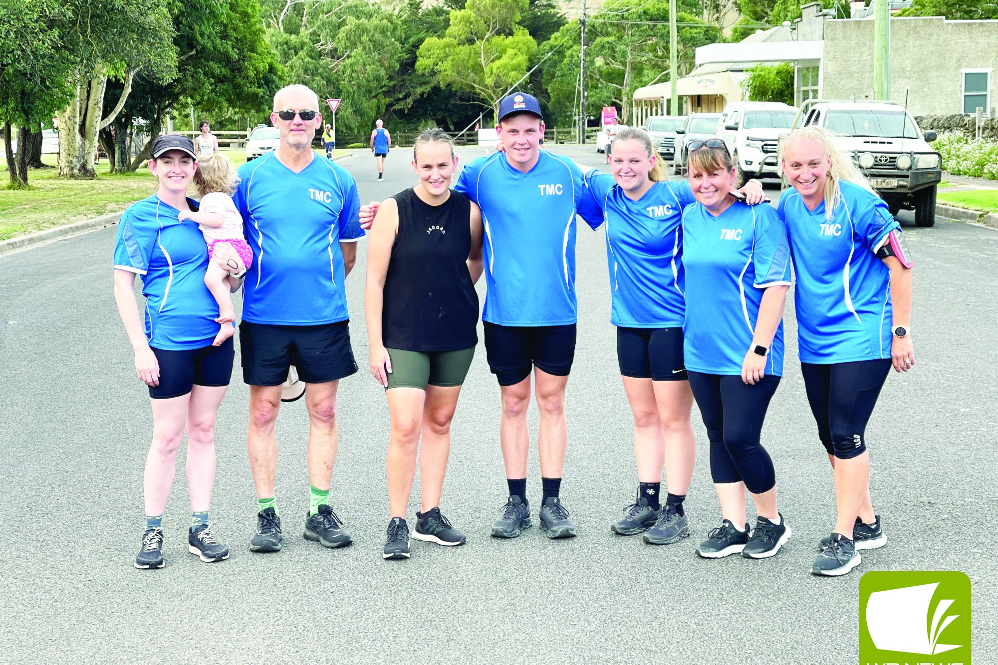 The Terang Mortlake Medical Clinic team, from left: Dr Alish McLeod, Dr Tim Fitzpatrick, Jess Davis, Nick Eldridge, Lucy Eldridge, Lyndell Eldridge and Sarah Davis.