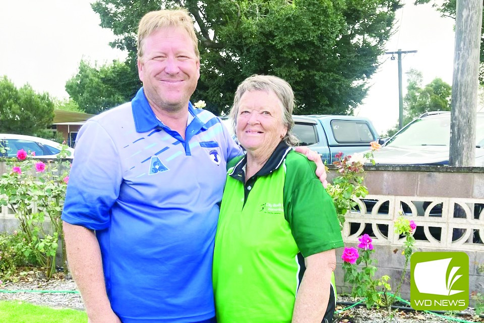 WDPA and WCR mixed pairs champions Les and Betty Johnson took the win at Mortlake last Sunday.