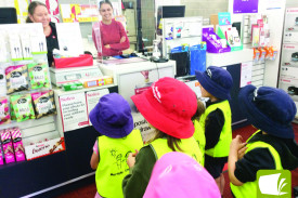 Better together: Children at the Mortlake Kindergarten personally made and distributed their fundraising playdough to local shops for sale, giving the kids an opportunity to learn more about their connection to the wider community. 