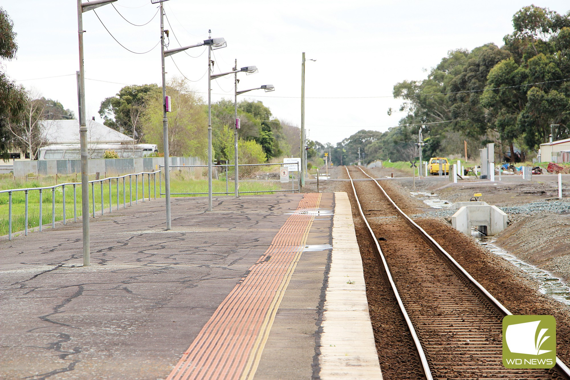 Delays continue: V/Line performance on the Warrnambool line showed improvement last month despite still falling well below the punctuality performance target.